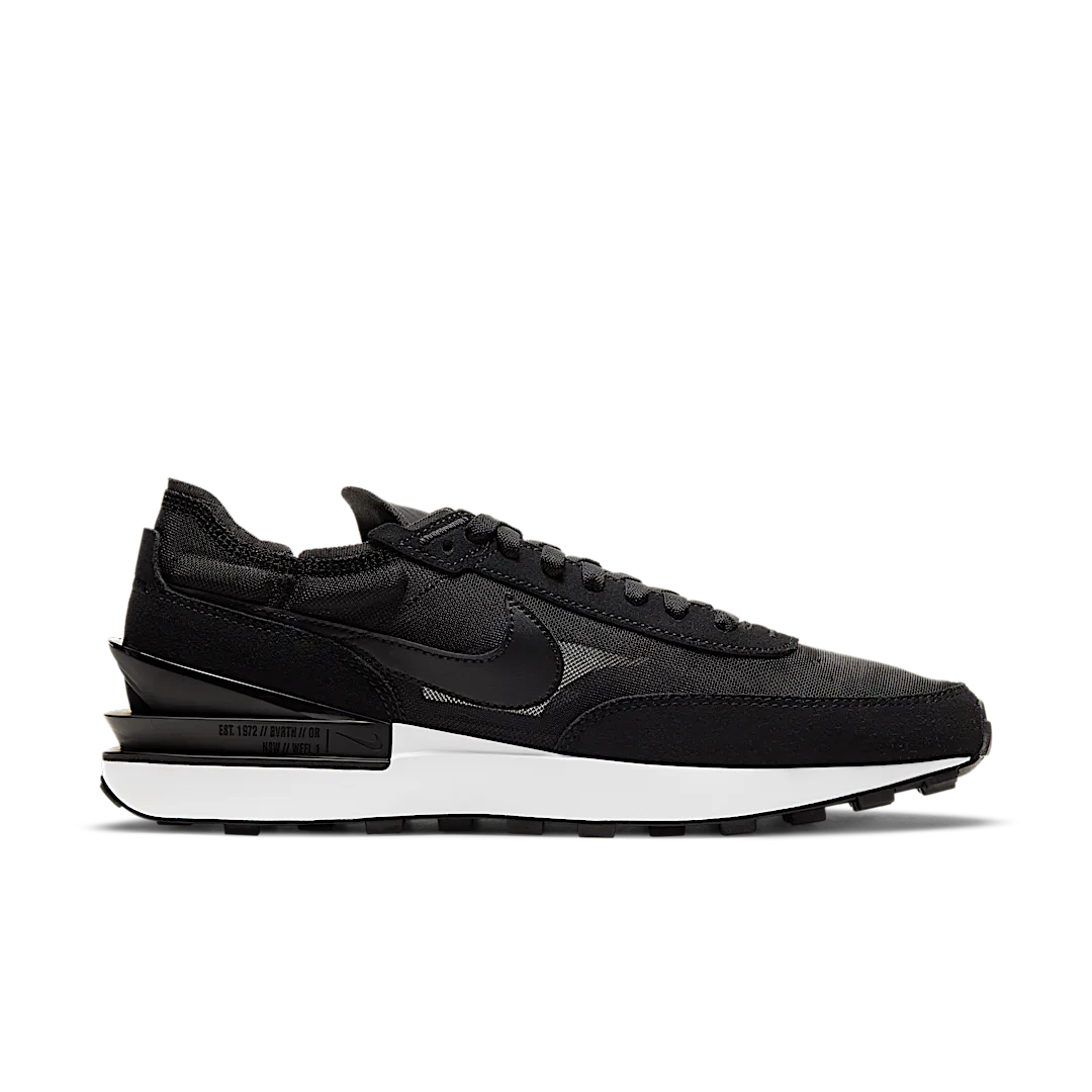 Overkicks - Nike Waffle One Black White (DA7995-001) - par completo