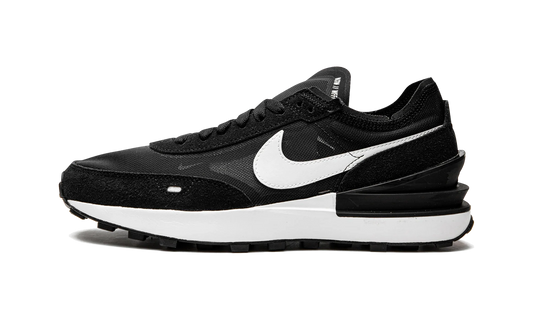 Overkicks - Nike Waffle One Black (Womens) (DC2533-001) - vista lateral