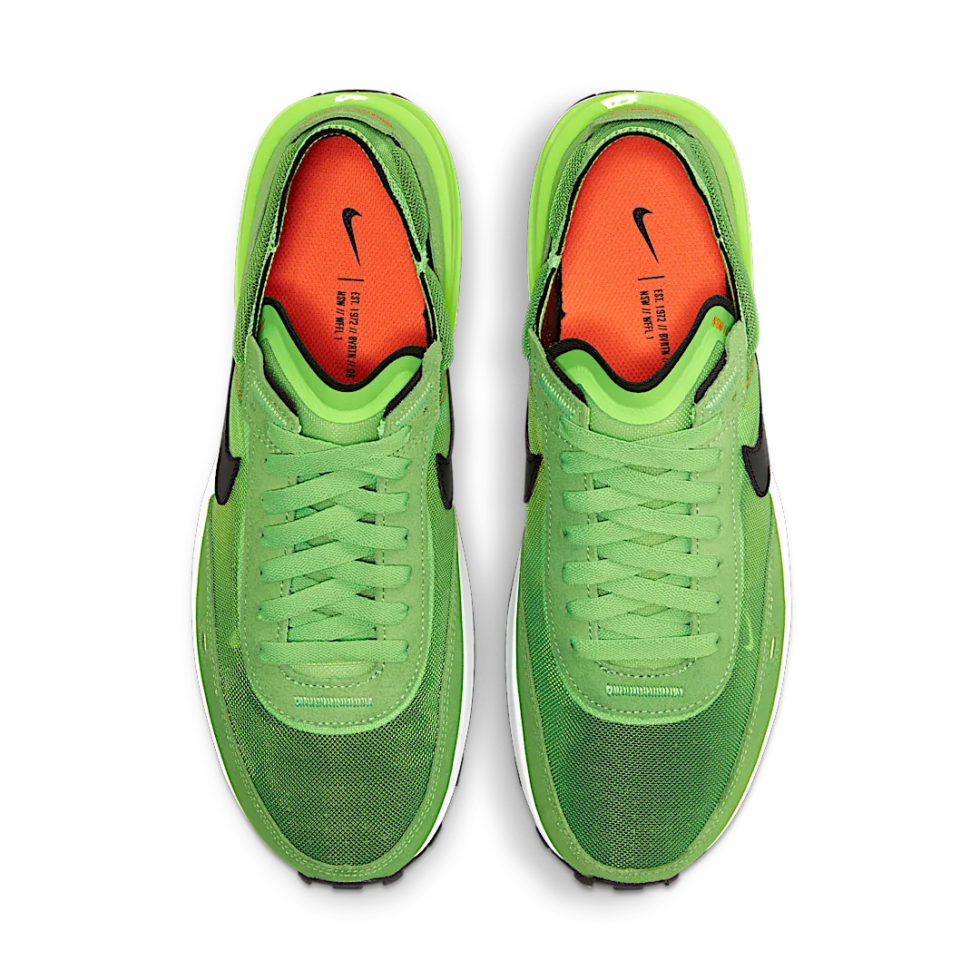 Overkicks - Nike Waffle One Electric Green (DA7995-300) - par completo