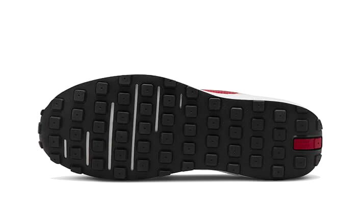 Overkicks - Nike Waffle One SE Sail Pearl White Black Gym Red (Womens) (DX4309-100) - par completo