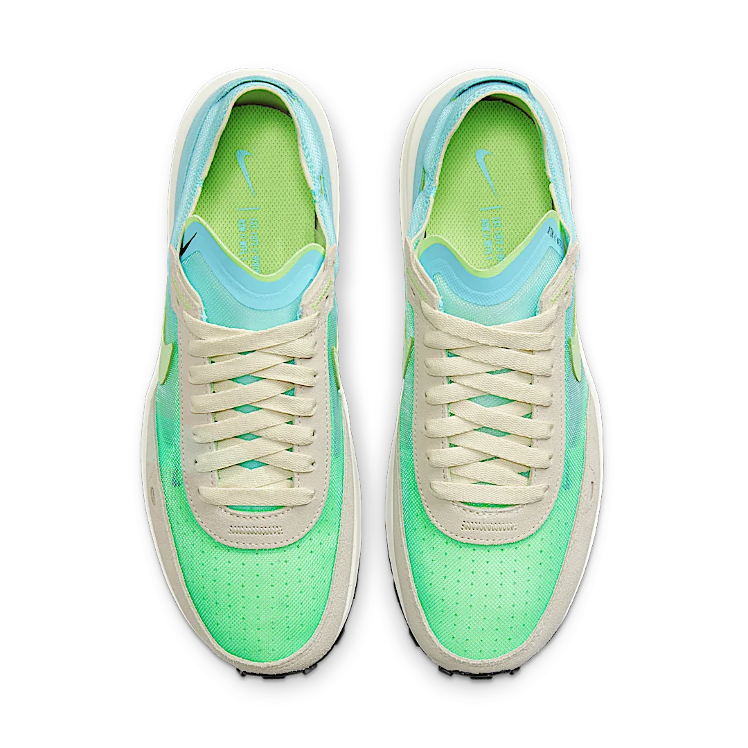 Overkicks - Nike Waffle One Scream Green (Womens) (DC2533-401) - par completo