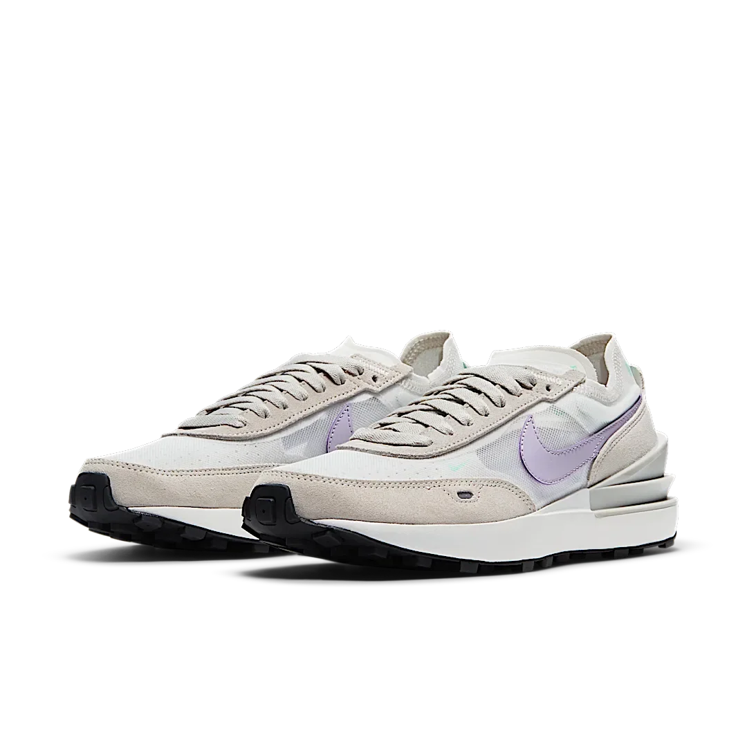 Overkicks - Nike Waffle One Summit White (Womens) (DC2533-101) - vista trasera