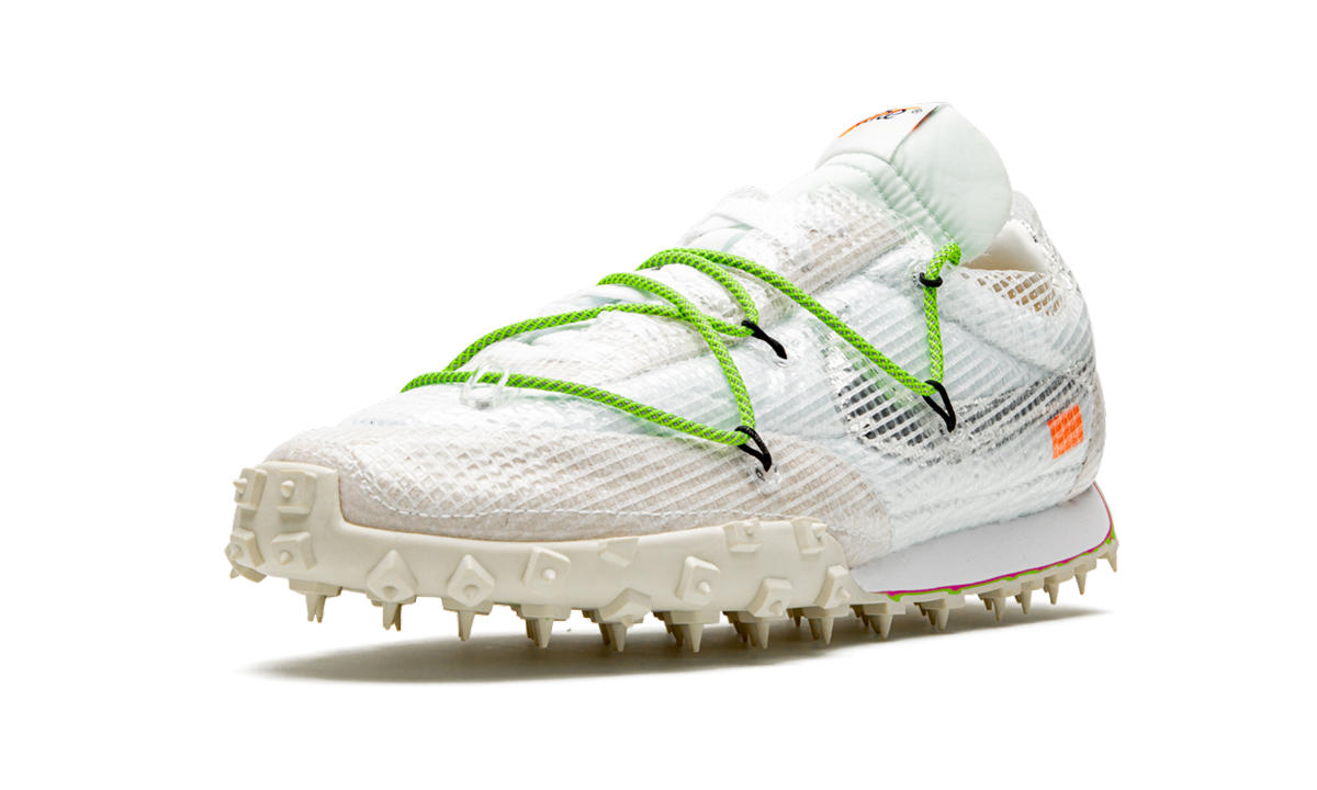 Overkicks - Nike Waffle Racer Off-White White (CD8180-100) - detalle suela