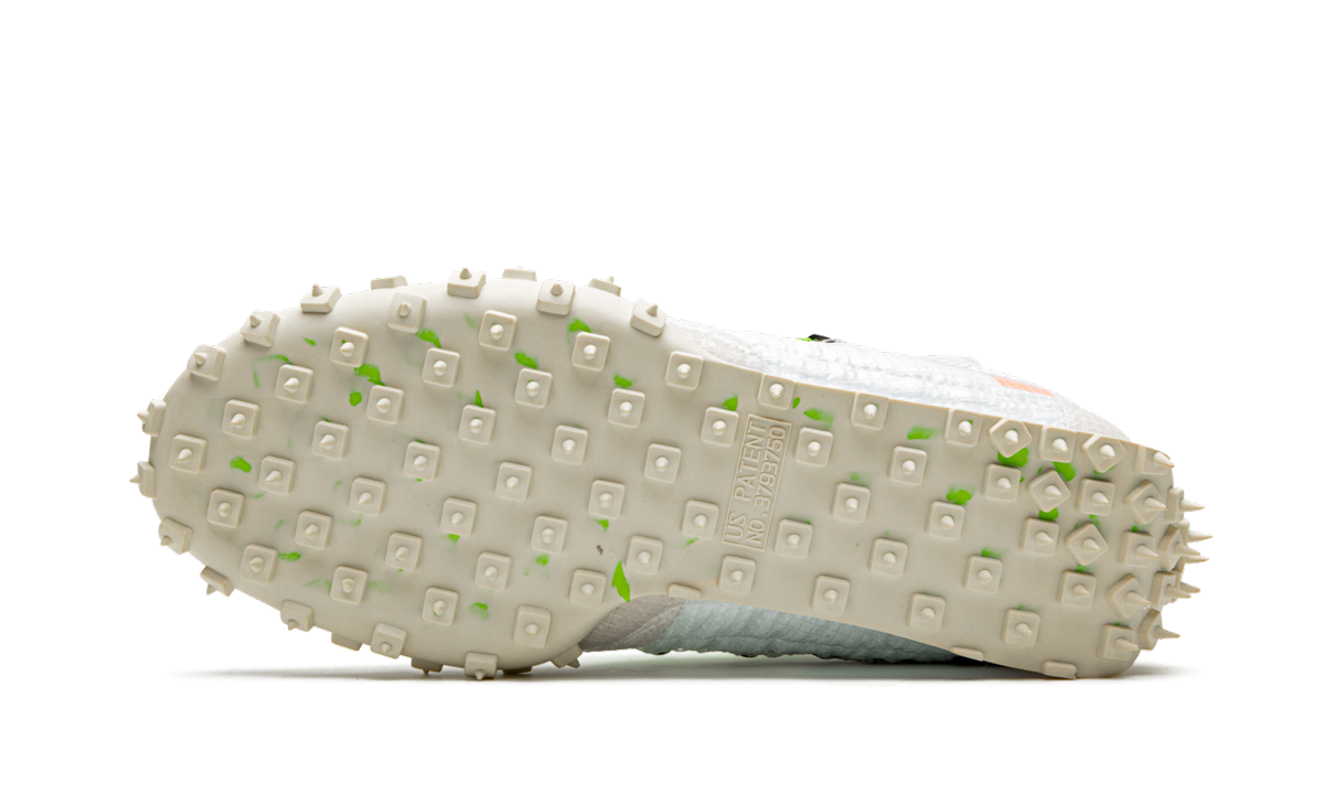 Overkicks - Nike Waffle Racer Off-White White (CD8180-100) - detalle upper