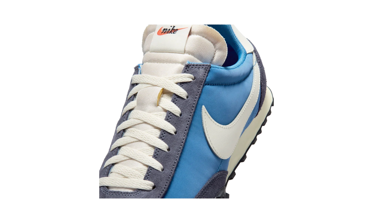 Overkicks - Nike Waffle Racer Star Blue White (IM8658-401) - detalle lateral interior