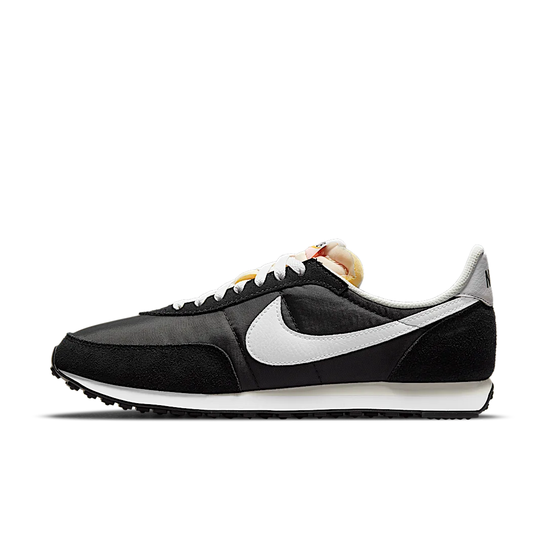 Overkicks - Nike Waffle Trainer 2 Black White (DH1349-001) - vista lateral