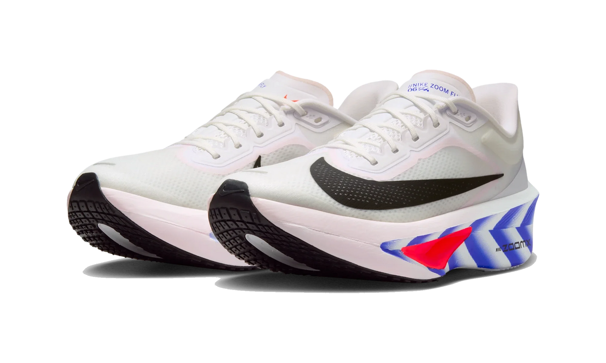 Overkicks - Nike Zoom Fly 6 CM White Silt Red Racer Blue (II7285-100) - vista trasera