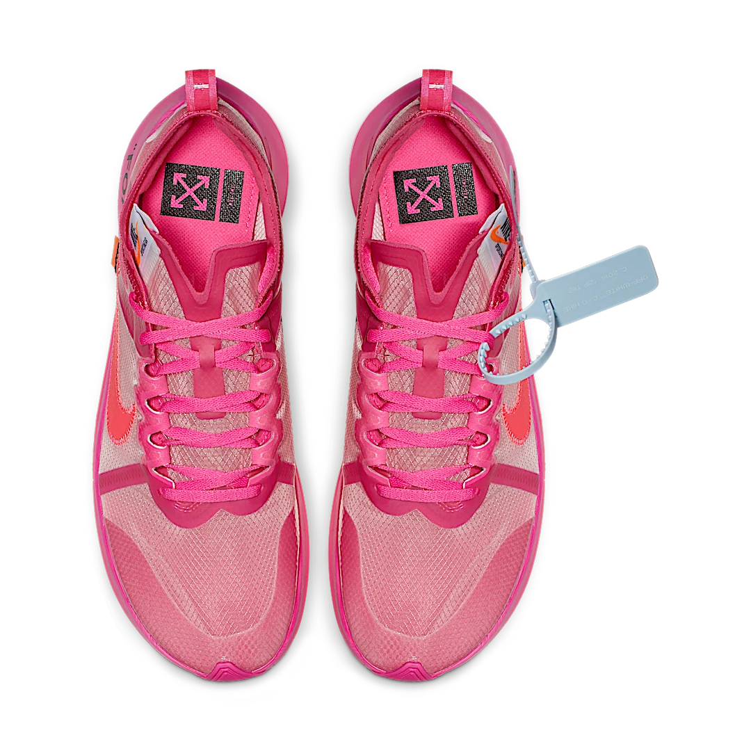 Overkicks - Nike Zoom Fly Off-White Pink (AJ4588-600) - par completo