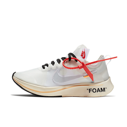 Overkicks - Nike Zoom Fly Off-White White (AJ4588-100) - vista lateral