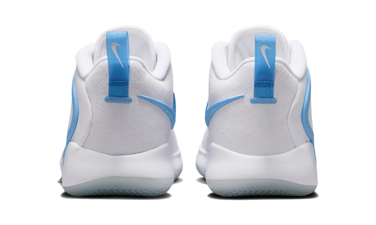 Overkicks - Nike Zoom Hyperset 2 White Valor Blue (FQ7070-100) - detalle talon