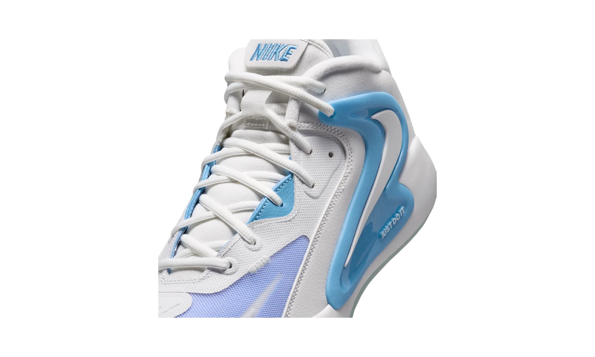 Overkicks - Nike Zoom Hyperset 2 White Valor Blue (FQ7070-100) - detalle lateral interior