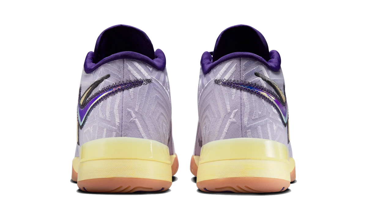 Overkicks - Nike Zoom LeBron NXXT Genisus Amethyst Tint Court Purple (IH2370-500) - detalle talon