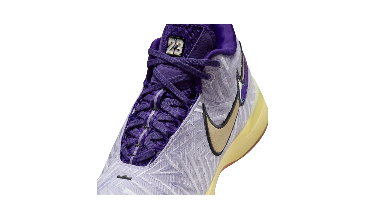 Overkicks - Nike Zoom LeBron NXXT Genisus Amethyst Tint Court Purple (IH2370-500) - detalle lateral interior