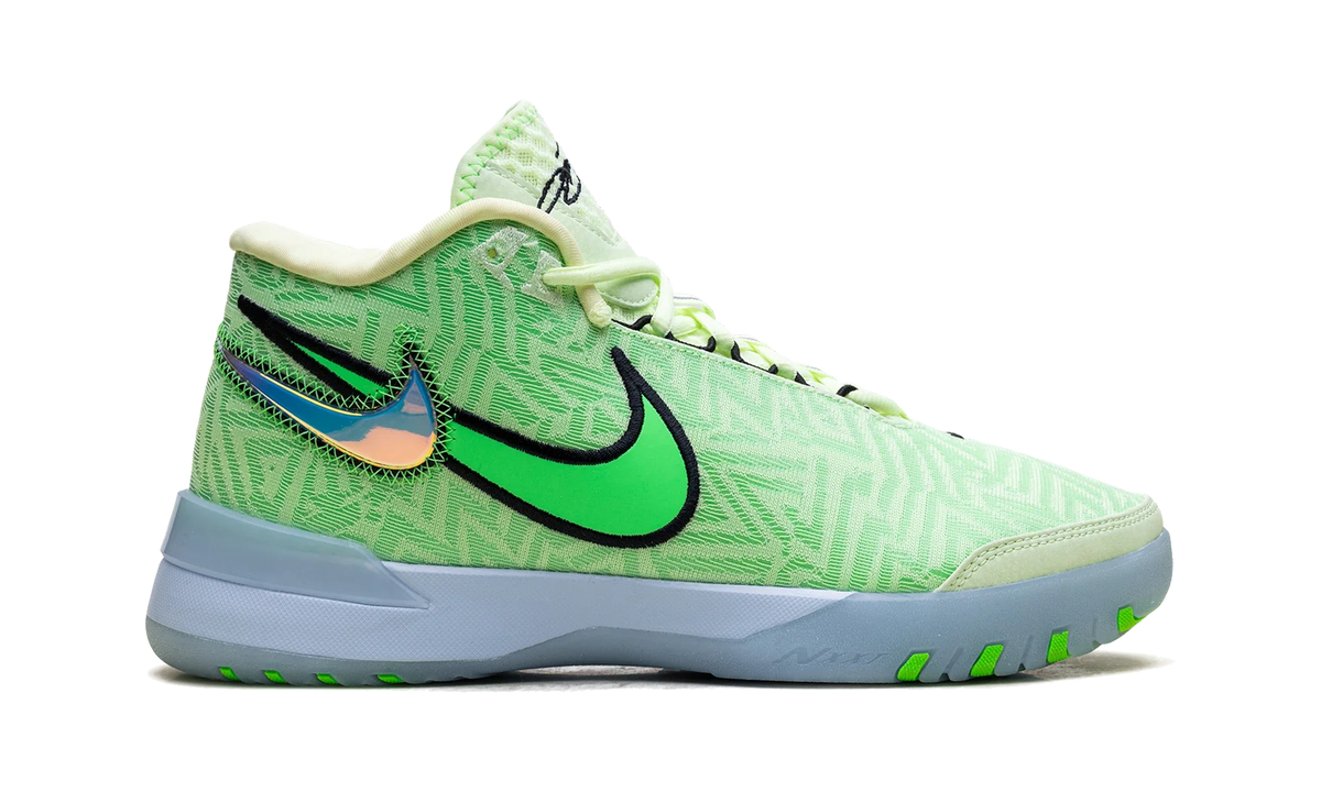Overkicks - Nike Zoom LeBron NXXT Genisus Barley Volt (HF0712-700) - detalle talon