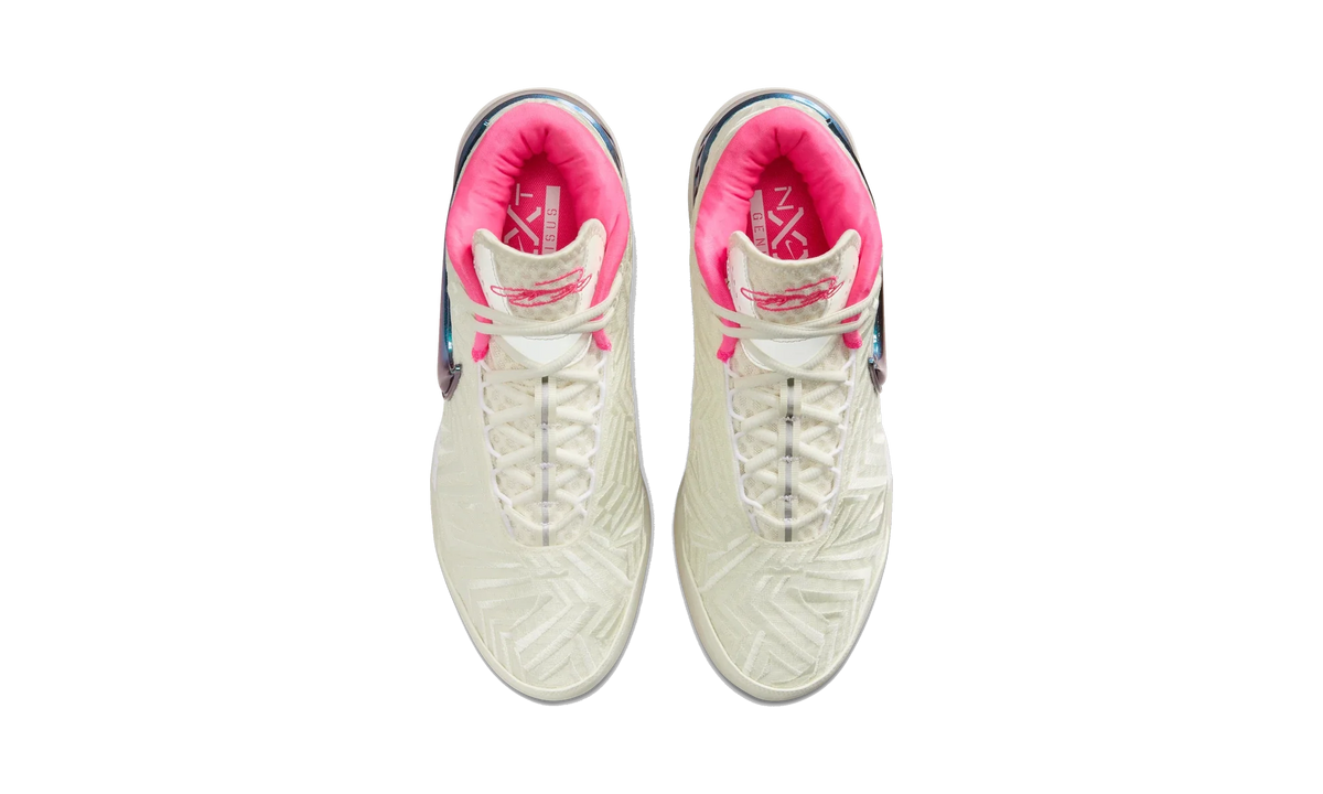 Overkicks - Nike Zoom LeBron NXXT Genisus Bronny James (Translucent Outsole) (IB1272-100) - vista superior