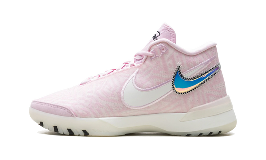Overkicks - Nike Zoom LeBron NXXT Genisus Pink Foam Sail (Translucent Outsole) (HF0712-602) - vista lateral