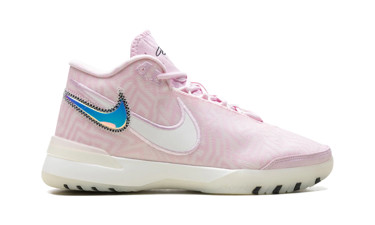 Overkicks - Nike Zoom LeBron NXXT Genisus Pink Foam Sail (Translucent Outsole) (HF0712-602) - detalle talon