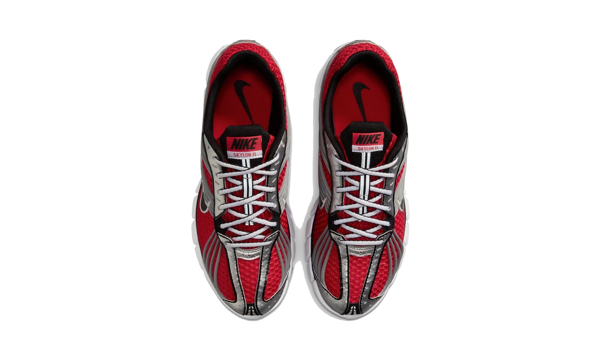 Overkicks - Nike Zoom Skylon 11 University Red Black Silver (Womens) (IU7360-600) - vista superior