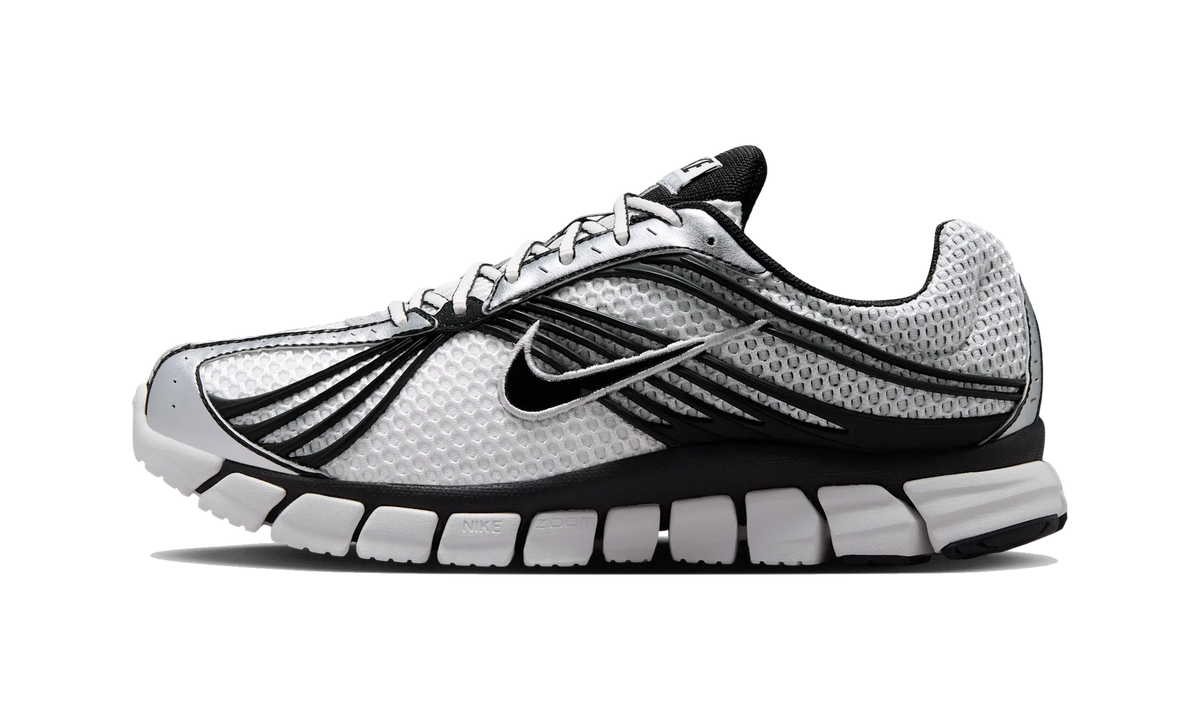 Overkicks - Nike Zoom Skylon 11 White Black Light Smoke Grey (IU1869-101) - vista lateral