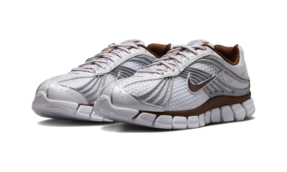 Overkicks - Nike Zoom Skylon 11 White Silver Cacao Wow (Womens) (IU7360-102) - vista trasera