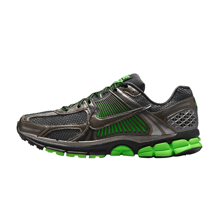 Overkicks - Nike Zoom Vomero 5 Metallic Pewter Green Strike (IB2988-001) - vista lateral