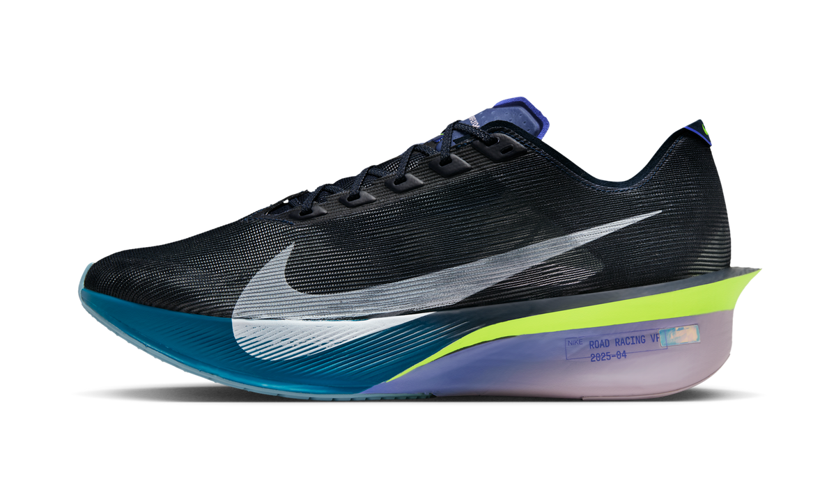 Overkicks - Nike ZoomX Vaporfly Next% 4 Obsidian Persian Violet White (HF6414-401) - vista lateral