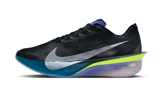 Overkicks - Nike ZoomX Vaporfly Next% 4 Obsidian Persian Violet White (HF6414-401) - vista lateral