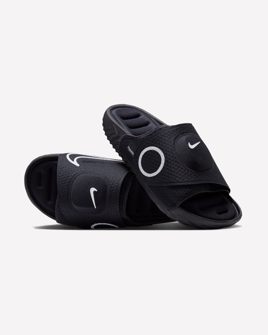 Overkicks - Nike x Hyperice Air Zoom Hyperslide Black (66000-001 / IZ6715-001) - vista trasera