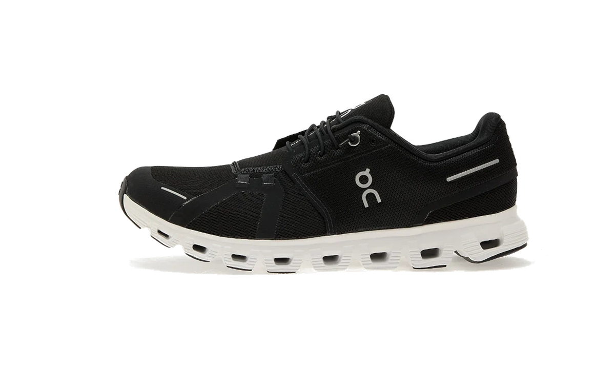 Overkicks - On Running Cloud 6 Black White (3MF10070299) - vista lateral