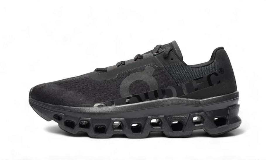 Overkicks - On Running Cloudmonster All Black (61.99025) - vista lateral
