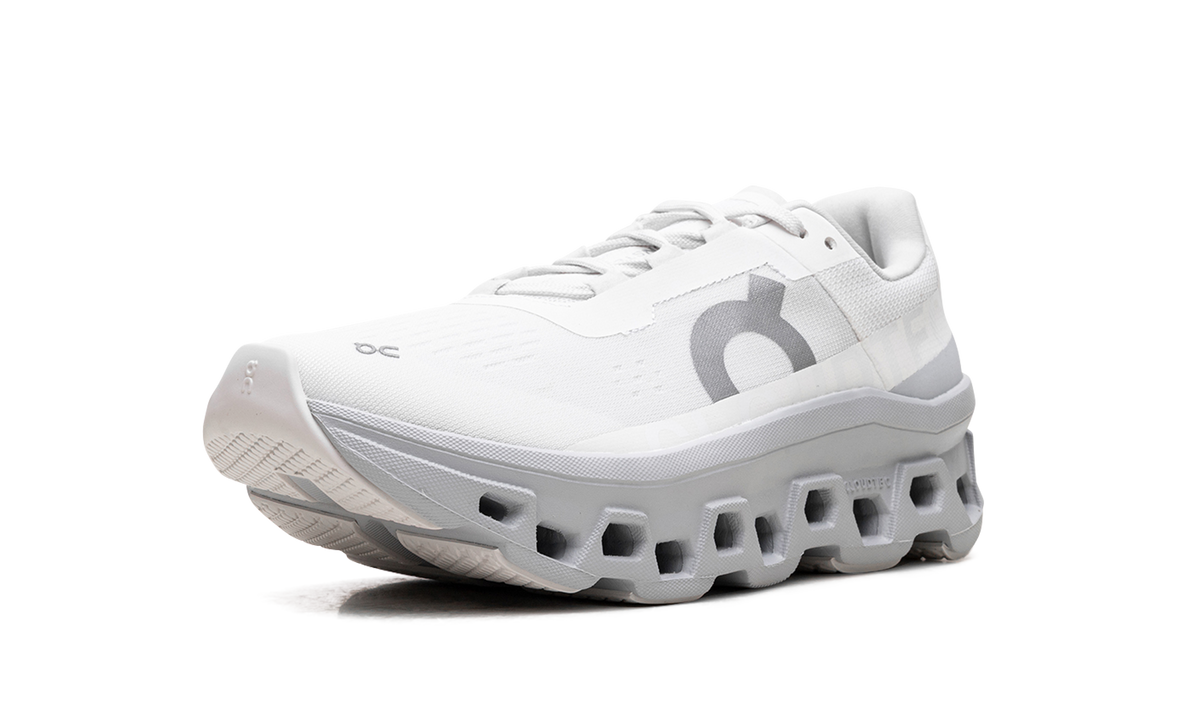 Overkicks - On Running Cloudmonster White Glacier (Womens) (61.97649) - detalle suela