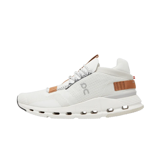 Overkicks - On Running Cloudnova White Pearl Brown (Womens) (26.99177) - vista lateral