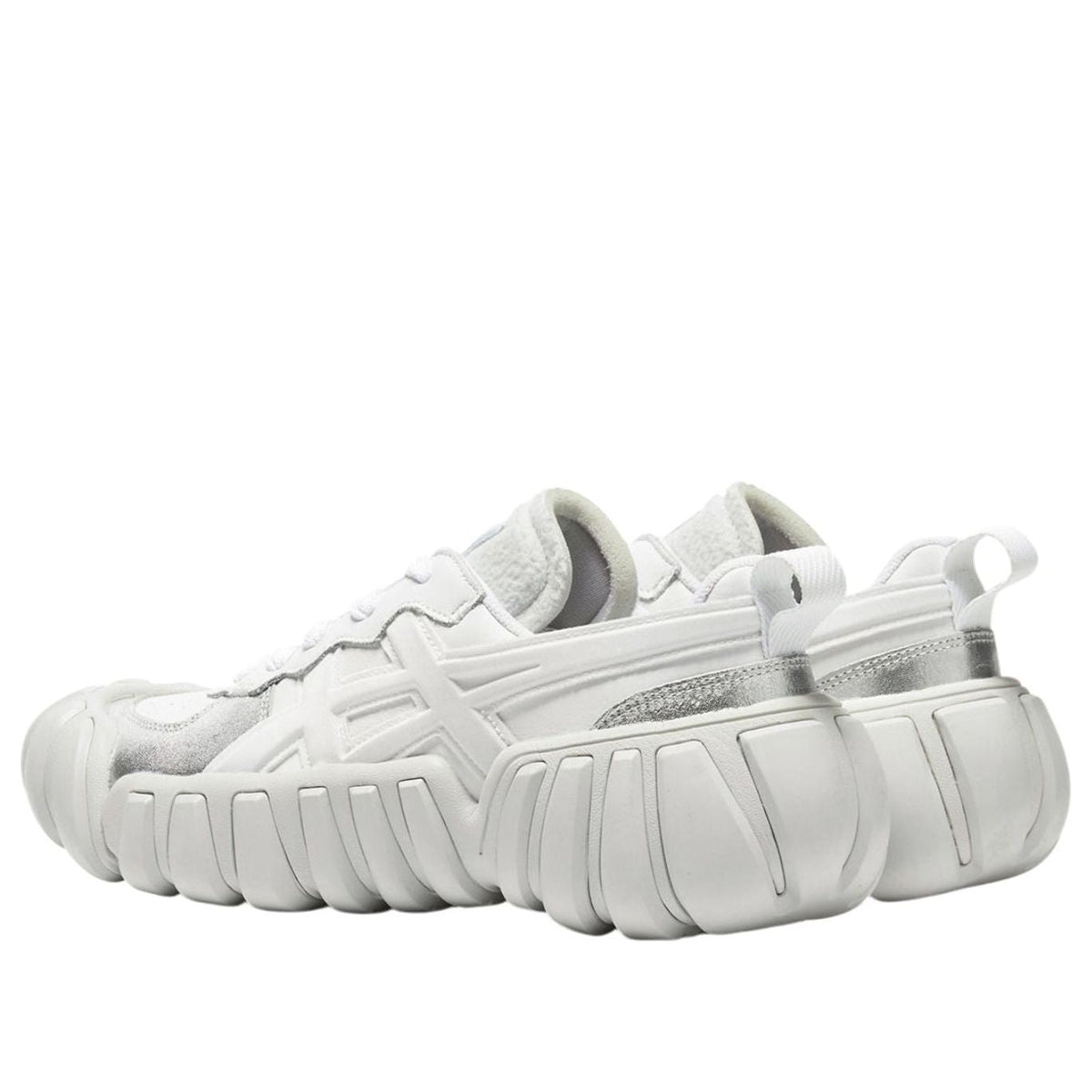 Overkicks - Onitsuka Tiger Dentigre LS White Metallic Silver (1183B421-103) - imagen 3