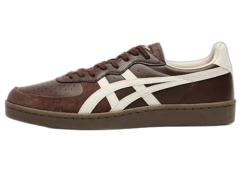 Overkicks - Onitsuka Tiger GSM Dark Brown Cream (1183A353-200) - vista lateral