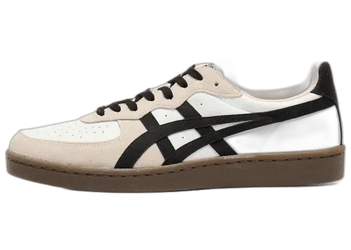 Overkicks - Onitsuka Tiger GSM White Black Beige Toe (1183A353-136) - vista lateral