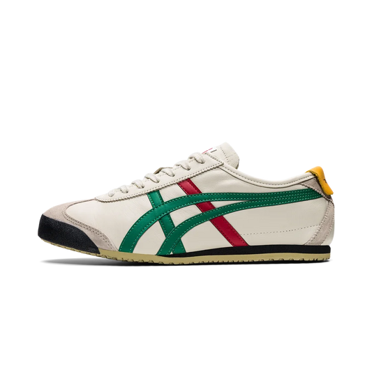 Overkicks - Onitsuka Tiger Mexico 66 Birch Green Red Yellow (1183C102-201/DL408-1684) - vista lateral
