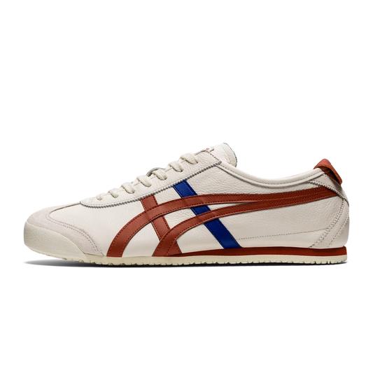 Overkicks - Onitsuka Tiger Mexico 66 Birch Rust Red Blue (1183A201-206) - vista lateral