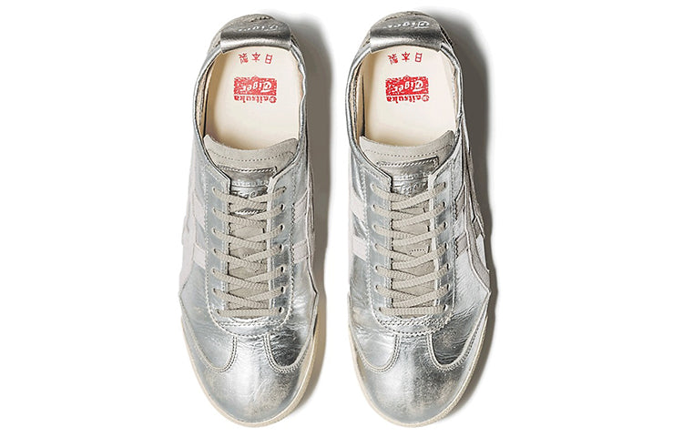 Overkicks - Onitsuka Tiger Mexico 66 Deluxe NM Silver Piedmont Grey (Women's) (1182A467-020) - imagen 4