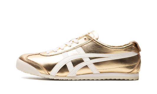 Overkicks - Onitsuka Tiger Mexico 66 Gold White (THL7C2-9401/1183B566-201) - vista lateral
