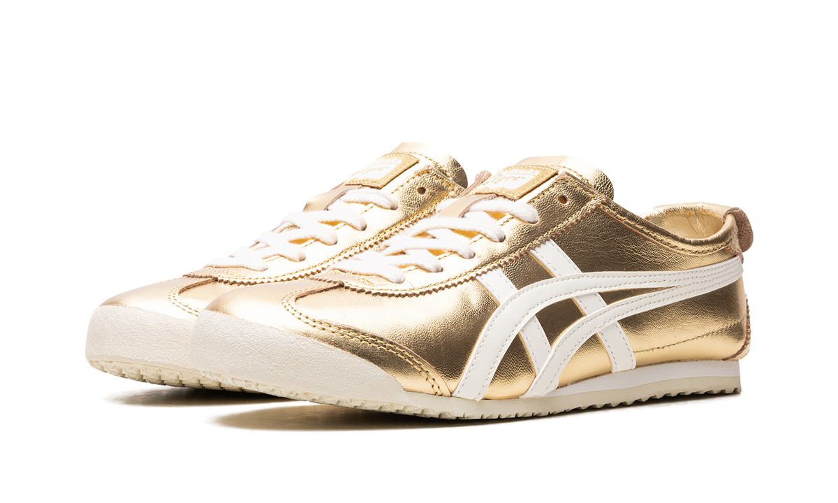 Overkicks - Onitsuka Tiger Mexico 66 Gold White (THL7C2-9401/1183B566-201) - vista trasera