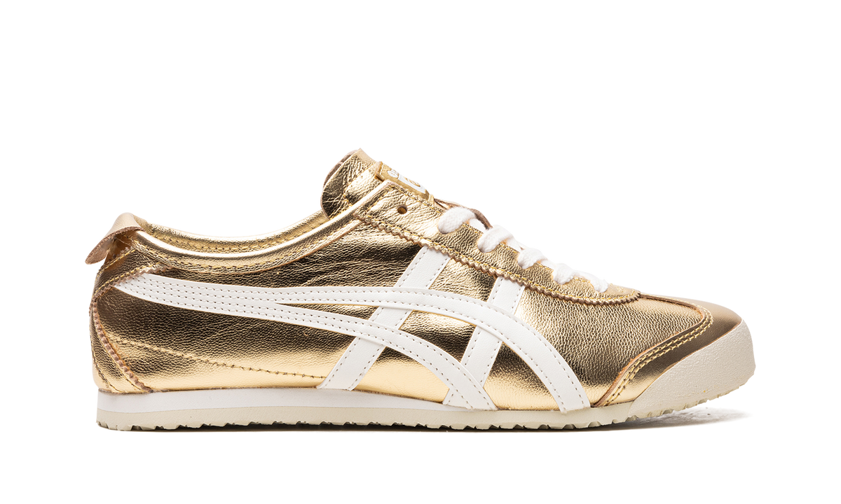 Overkicks - Onitsuka Tiger Mexico 66 Gold White (THL7C2-9401/1183B566-201) - detalle talon