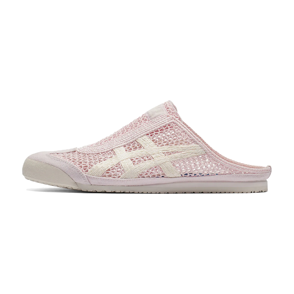 Overkicks - Onitsuka Tiger Mexico 66 Sabot Crystal Pink Cream (1183C123-700) - vista lateral