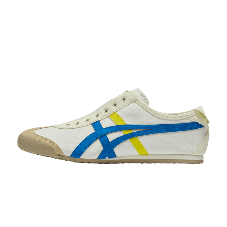 Overkicks - Onitsuka Tiger Mexico 66 Slip-On Cream Directoire Blue (1183A360-127) - vista lateral