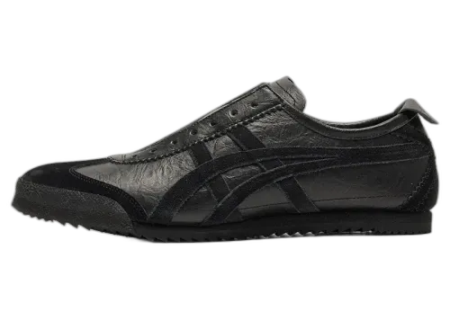 Overkicks - Onitsuka Tiger Mexico 66 Slip-On Deluxe Triple Black (1181A607-001) - vista lateral