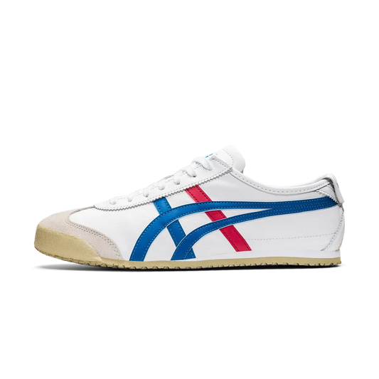 Overkicks - Onitsuka Tiger Mexico 66 White Blue Red (1183C102-100/DL408-0146) - vista lateral