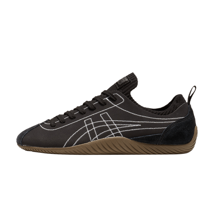Overkicks - Onitsuka Tiger SCLAW Black White Gum (1183B969-001) - vista lateral