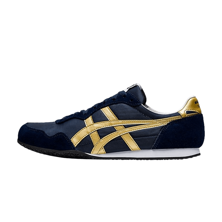 Overkicks - Onitsuka Tiger Serrano Midnight Pure Gold (1183B400-400) - vista lateral