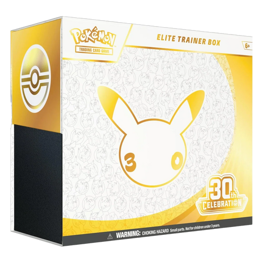 2026 Pokémon Mega Evolution 30th Celebration Elite Trainer Box