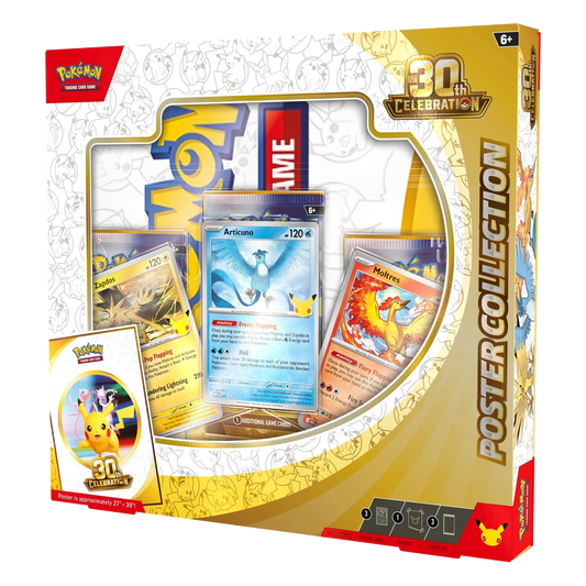 Overkicks Pokémon TCG 30th Celebration Poster Collection