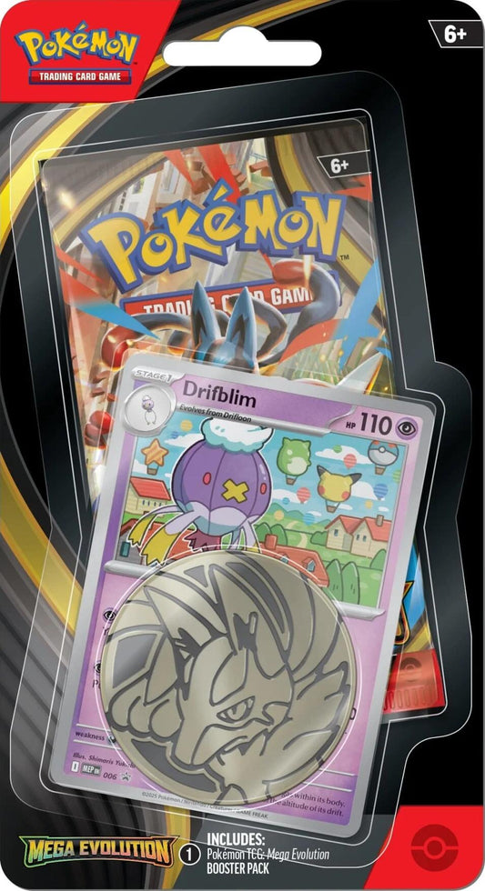 Overkicks - Pokémon TCG Mega Evolution: Drifblim 1-Pack Blister